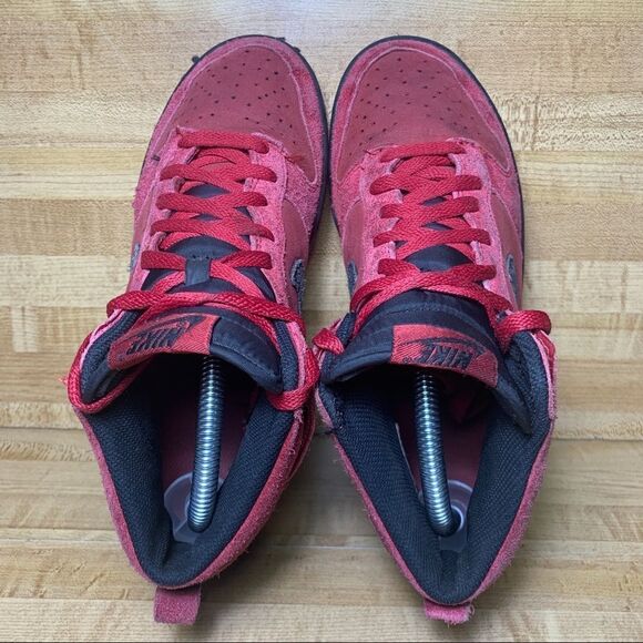 NIKE DUNK HI GYM SB TORO RED RAGING BULLS 6Y - Picture 5 of 8